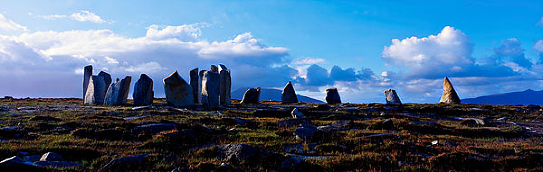 站立,石头,爱尔兰