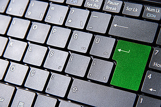 键盘,绿色,回车键