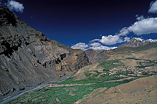 山谷,喜马偕尔邦,北印度,印度,亚洲