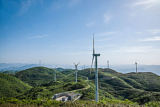 重庆涪陵区和顺镇寺院坪四眼坪风电场