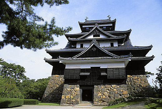 日本,本州,城堡,建造
