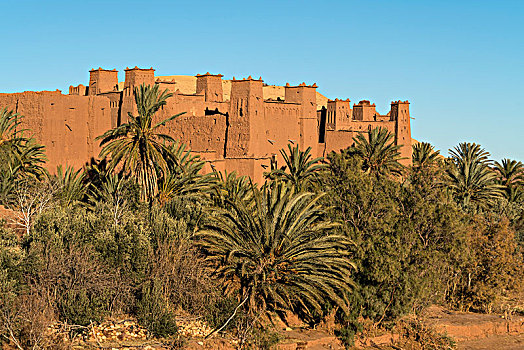 要塞,省,瓦尔扎扎特,摩洛哥,非洲