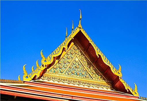 庙宇,屋顶,寺院,曼谷,泰国