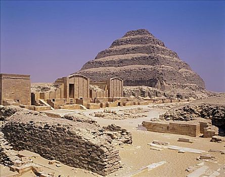 金字塔,塞加拉,埃及