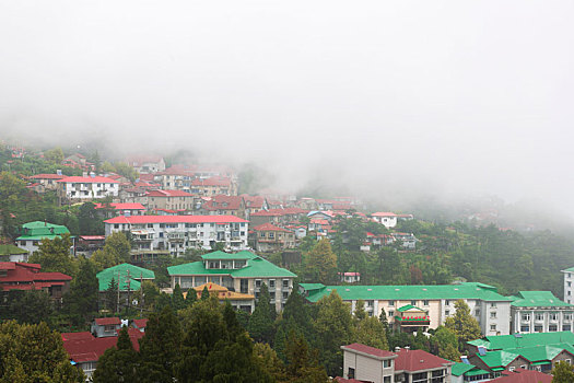 庐山山城牯岭镇