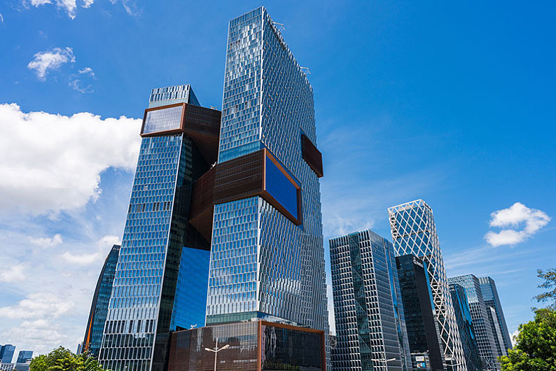 深圳腾讯总部图片_深圳腾讯总部高清图片_全景视觉