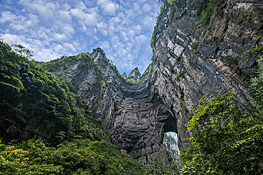 重庆武隆天生三桥景观