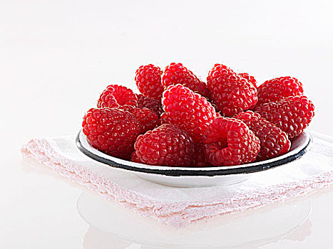盘子,树莓