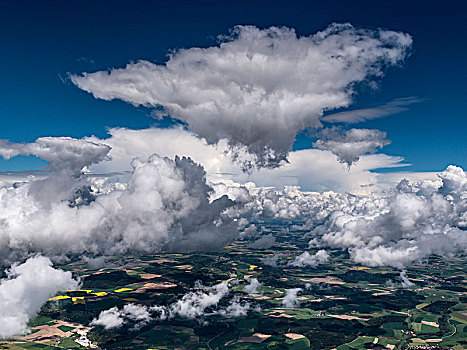 云体,高处,斯瓦比亚