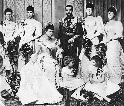 婚礼,国王,女王,七月,1893年,艺术家,未知