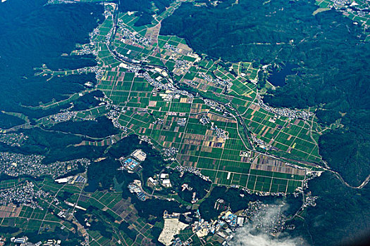 日本北海道田野航拍