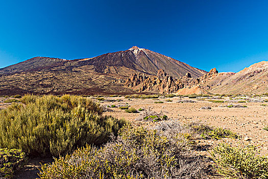 泰德峰,山,火山地貌,公园,特内里费岛,加纳利群岛,西班牙