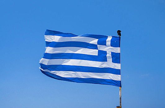 希腊,国旗,欧洲