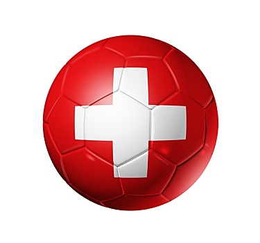 足球,球,瑞士,旗帜