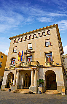 费格拉斯,市政厅,加泰罗尼亚,西班牙