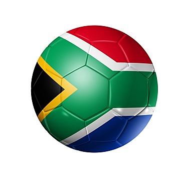 足球,球,南非,旗帜