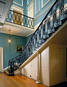 楼梯,汉普斯特德,伦敦,艺术家