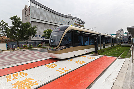 广东省深圳市观澜有轨电车