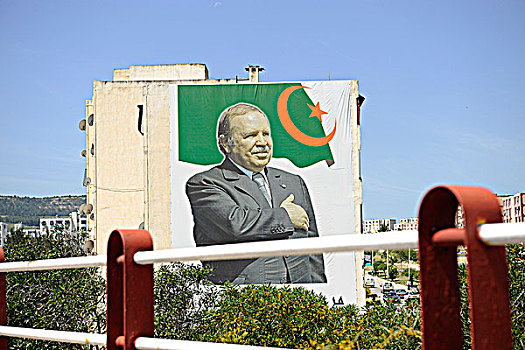 阿尔及利亚,海报,总统