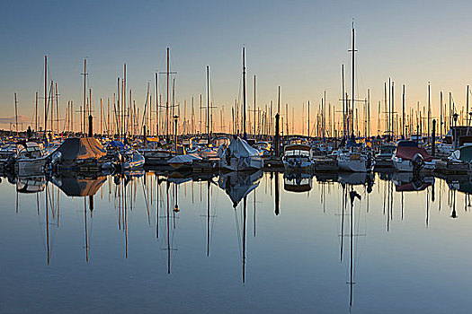 帆船,码头,橡树湾,温哥华岛,不列颠哥伦比亚省,加拿大