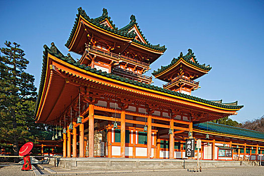 日本,京都,平安神宫