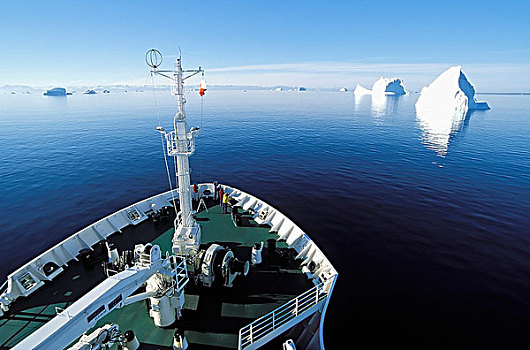 科研,船,格陵兰