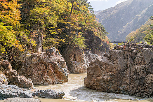 峡谷,日本