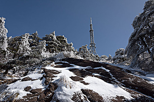 黄山风光日出日落云海