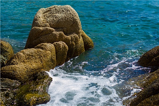 海岸,石头