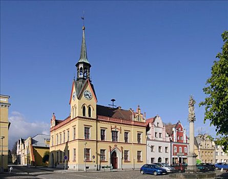 市政厅,北方,摩拉维亚,捷克共和国,欧洲