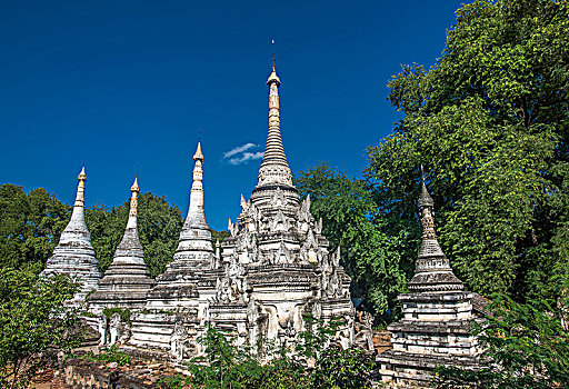 缅甸,传说,区域,乡村,塔,古老,宗教,场所