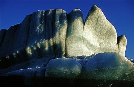 冰山,奇奈峡湾国家公园,阿拉斯加,美国