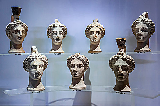 雕塑,展示,地区性,考古博物馆,阿格里琴托,西西里,意大利