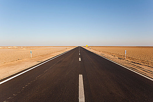 沙漠公路,靠近,伊朗