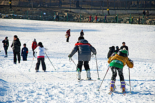 滑雪场滑道