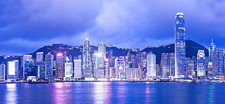 風景,維多利亞,天際線,九龍,維多利亞灣,香港