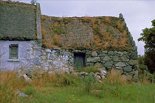 特写,小屋,爱尔兰