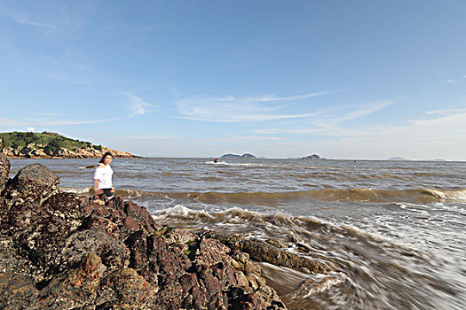 海上日出