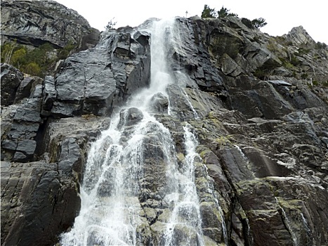 瀑布,挪威