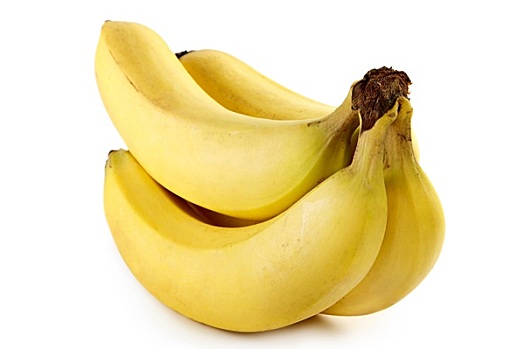 香蕉,隔绝,白色背景,背景