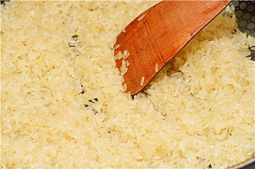 长柄锅,米饭