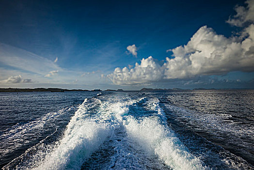 英属维京群岛,海景,渡轮