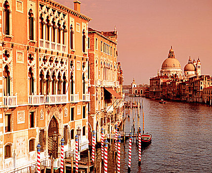 意大利,威尼斯,大运河,深褐色