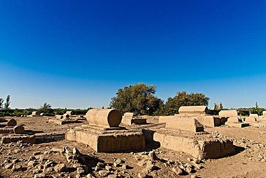 新疆吐鲁番墓地