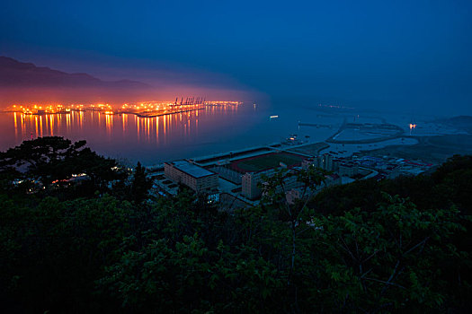 海港夜色