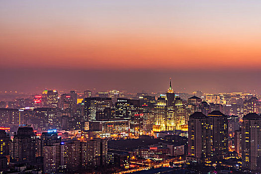 北京cbd夜色