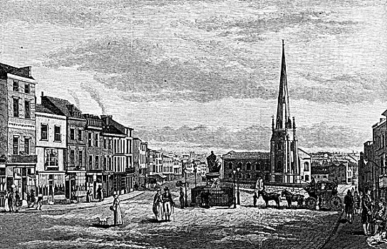 斗牛场,教堂,伯明翰,1812年