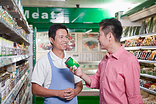 销售员,协助,男人,超市,北京