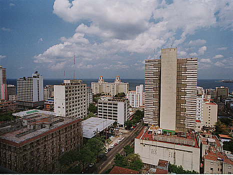 城市,哈瓦那,古巴