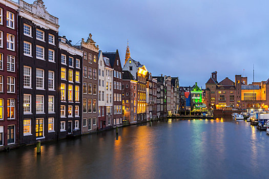 阿姆斯特丹,运河,荷兰